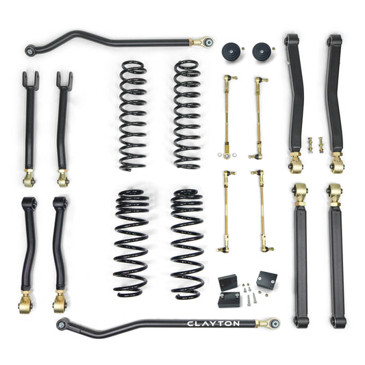 Jeep Wrangler 2.5" Premium Lift Kit (2018+, JL) by Clayton Offroad