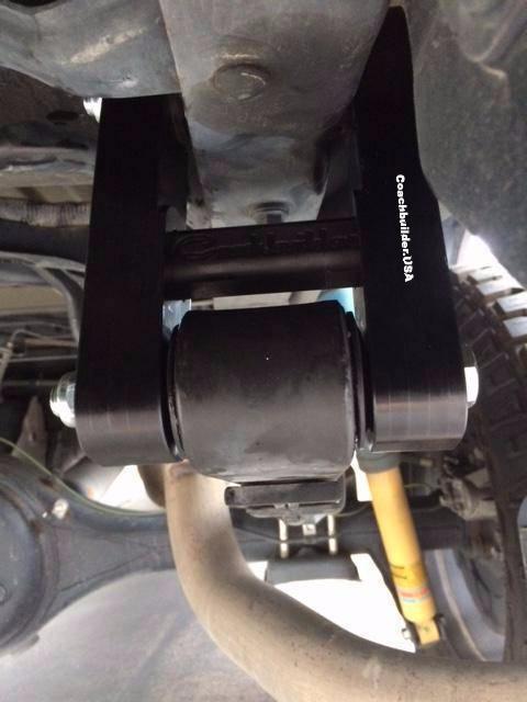 +1” Shackle Kit (Tundra 2007-2021 Including TRD PRO) by Coachbuilder