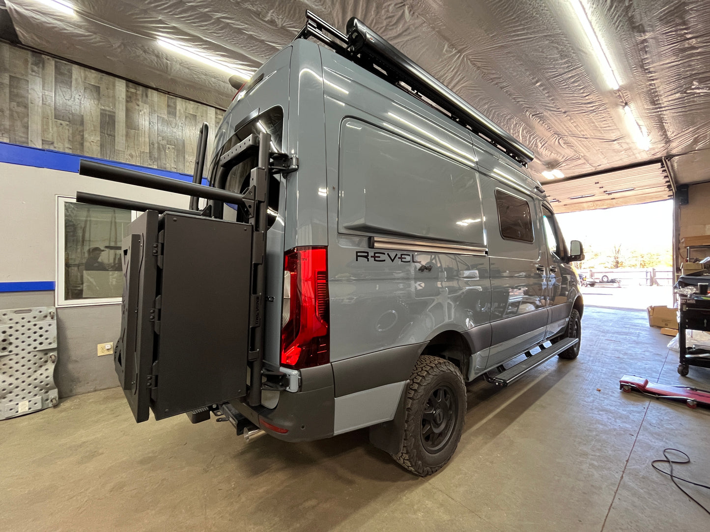 Sprinter van/ Revel Stainless 144" 2500 vs30 / ncv3 rear exit exhaust