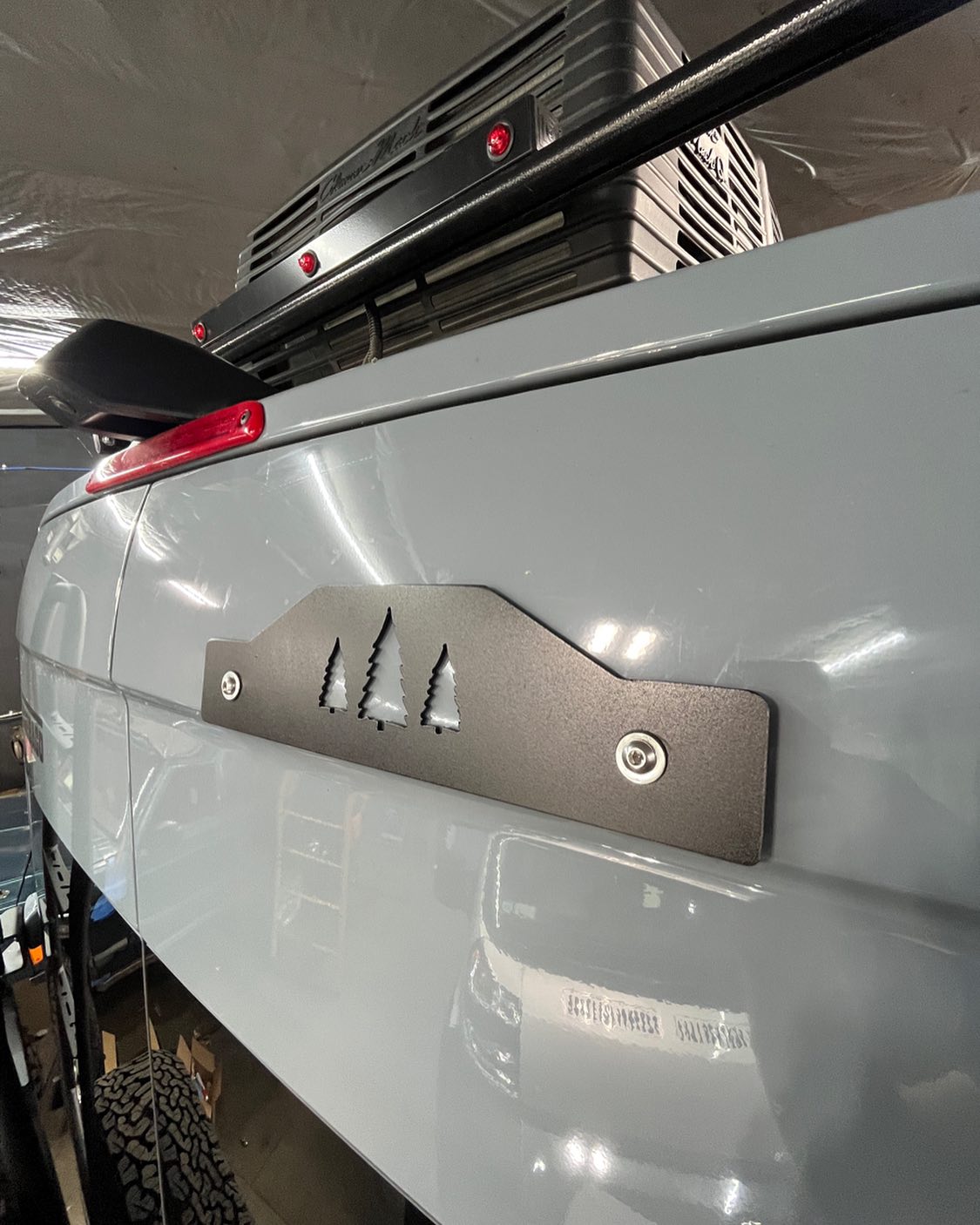 Built for the East Sprinter Revel Ladder Delete plate