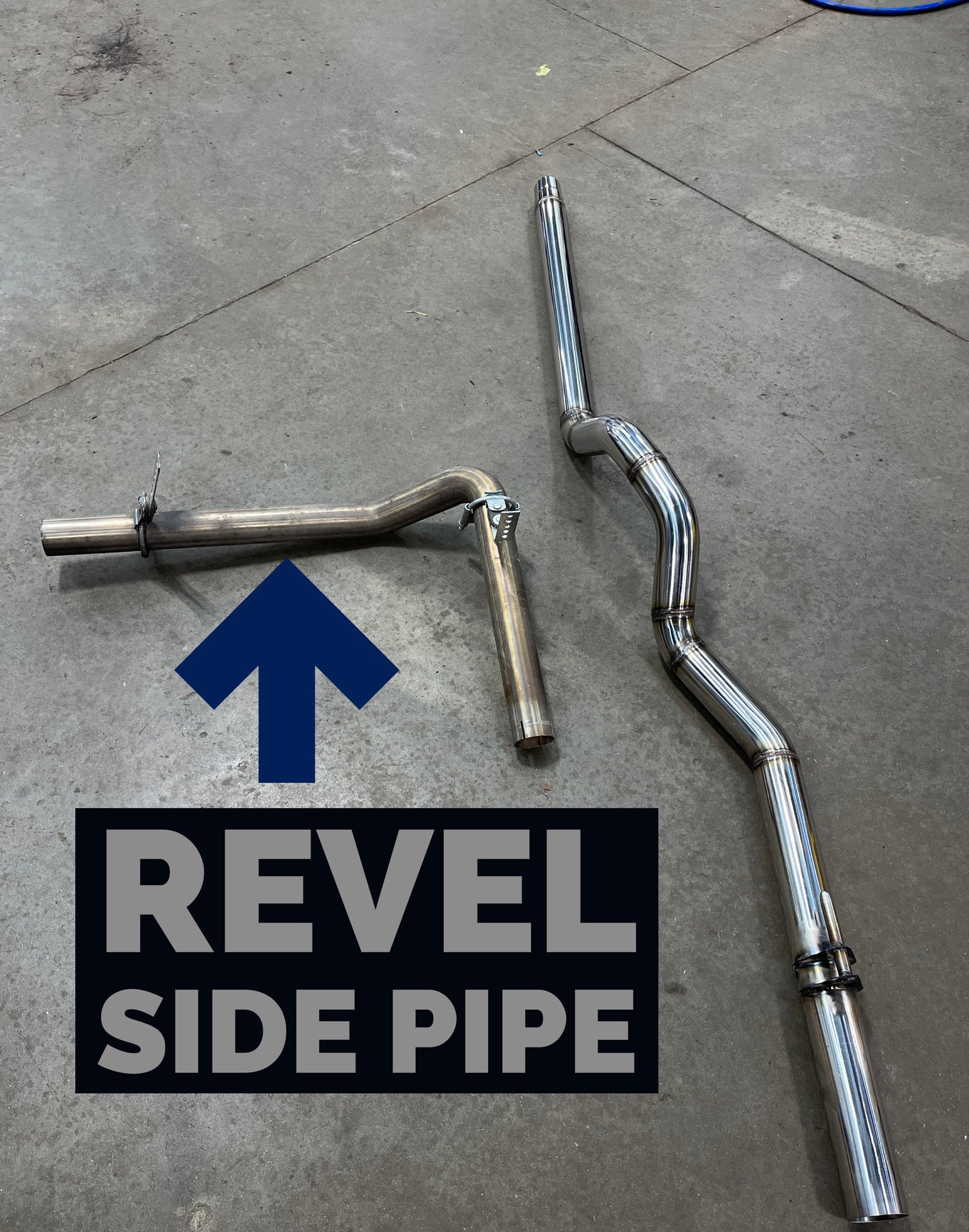 Sprinter van/ Revel Stainless 144" 2500 vs30 / ncv3 rear exit exhaust
