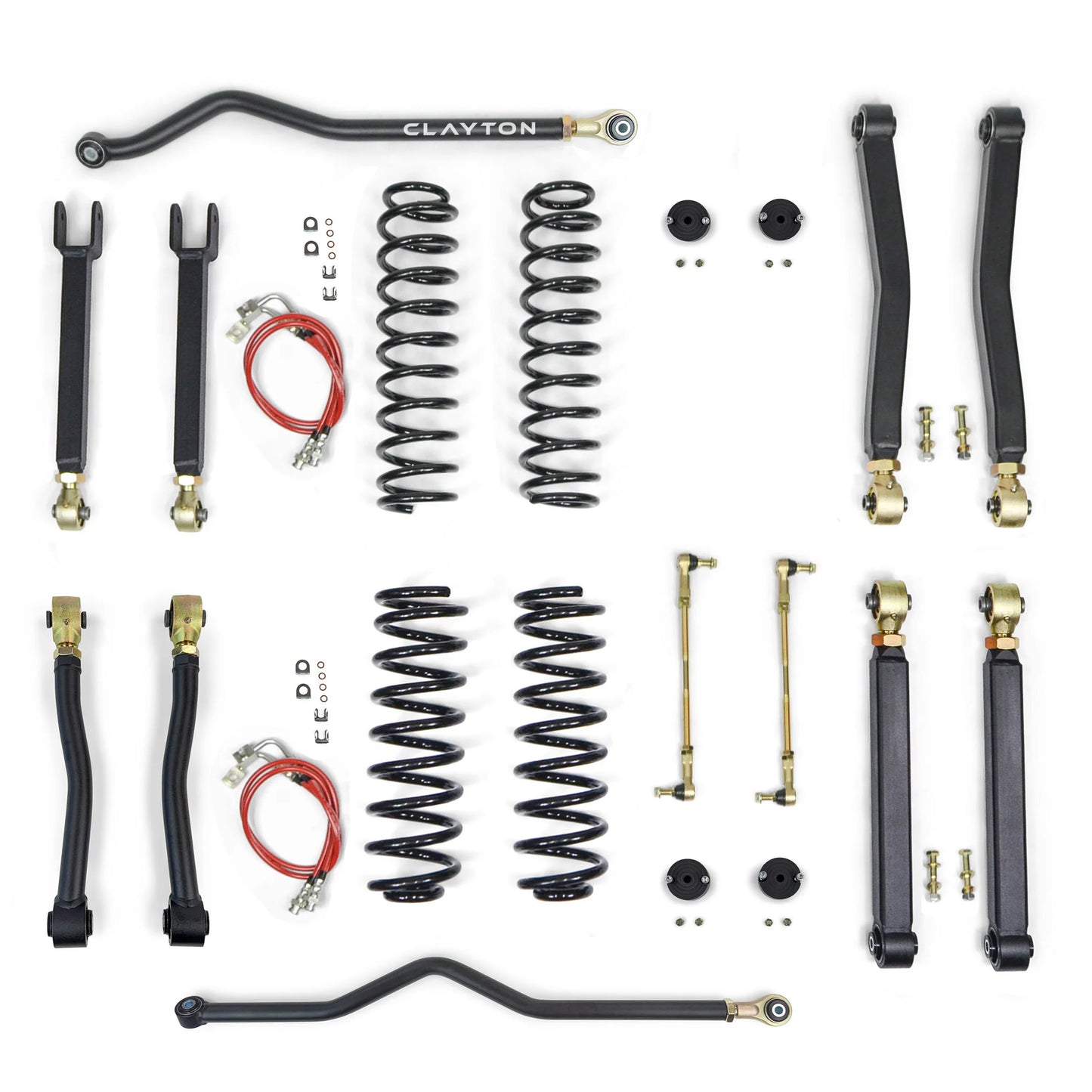 Jeep Wrangler 1.5" Premium Lift Kit (2007-2018, JK) by Clayton Offroad