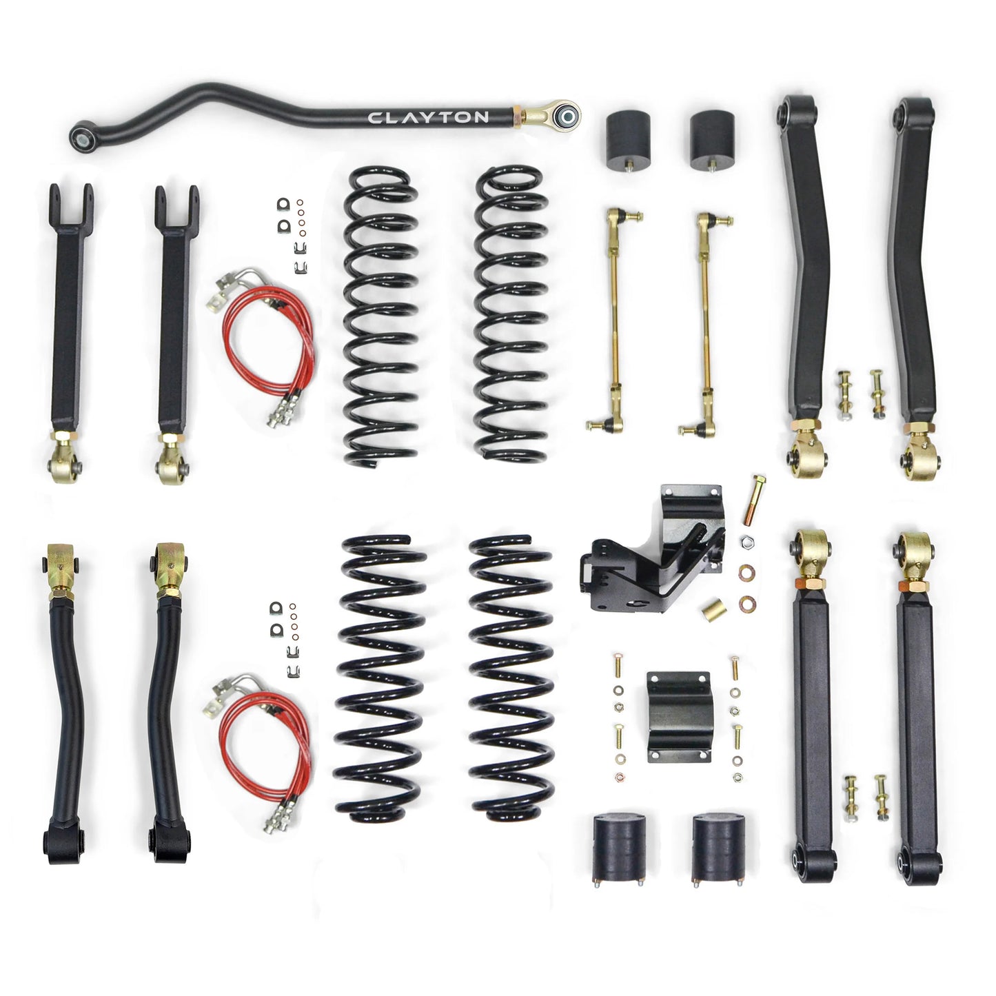 Jeep Wrangler 4.5" Premium Lift Kit (2007-2018, JK) by Clayton Offroad