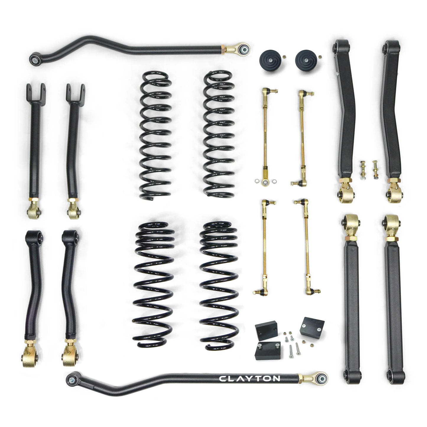 Jeep Wrangler 2.5" Premium Lift Kit (2018+, JL) by Clayton Offroad