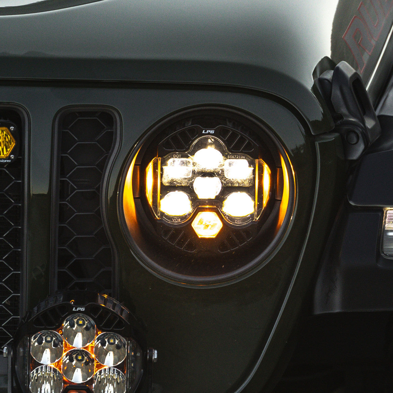 DOT LP6 LED Headlight Kit - Jeep JL (2018+) and JT (2020+) w/LED Headlights