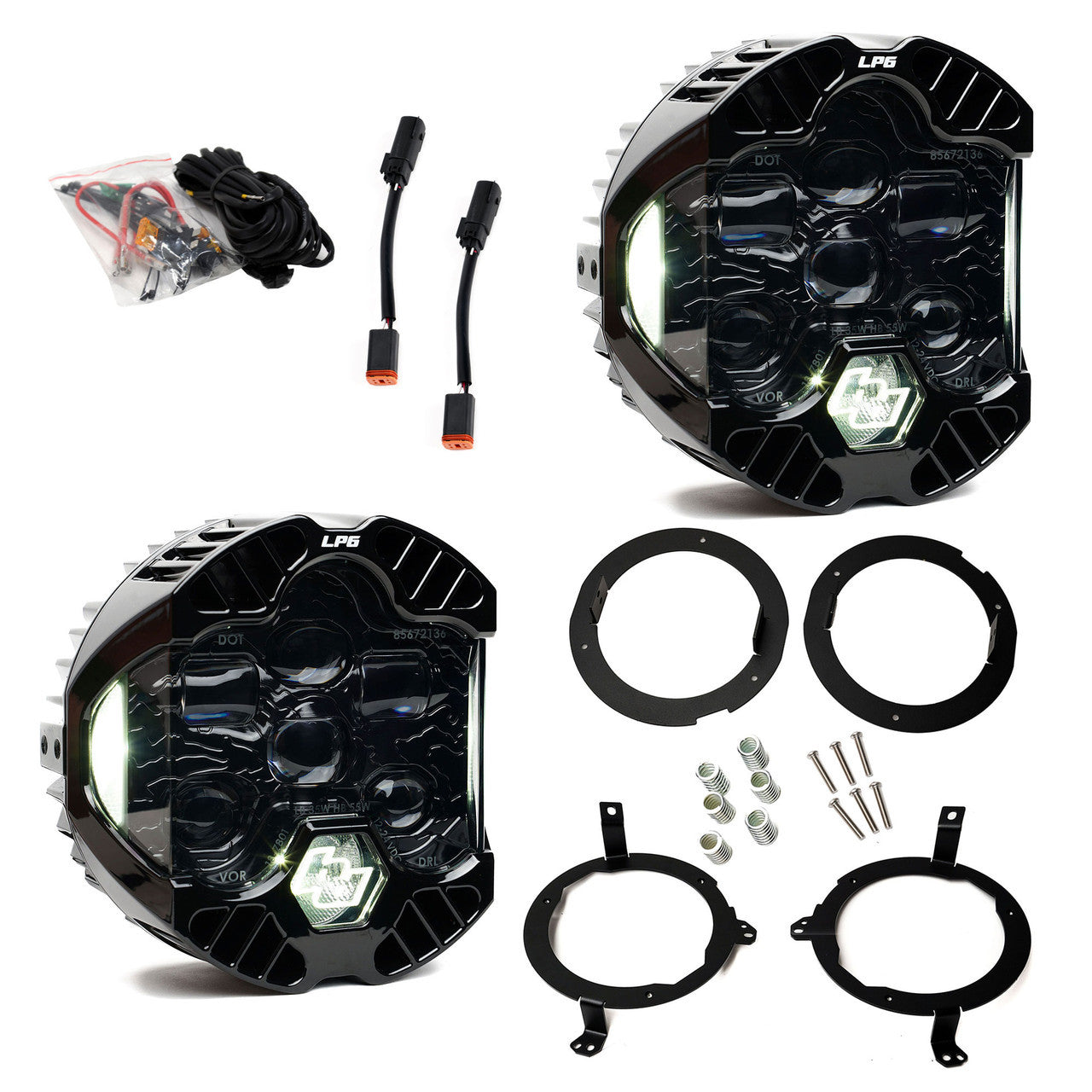 DOT LP6 LED Headlight Kit - Jeep JL (2018+) and JT (2020+) w/LED Headlights