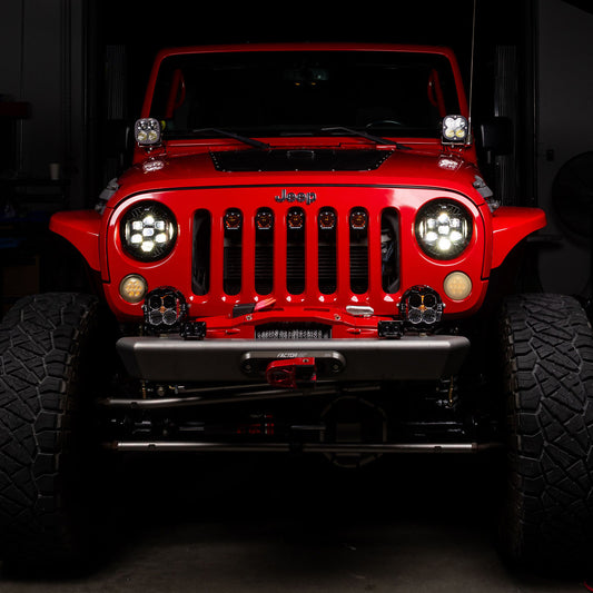 DOT LP6 LED Headlight Kit for Jeep Wrangler JK (2007-2018)