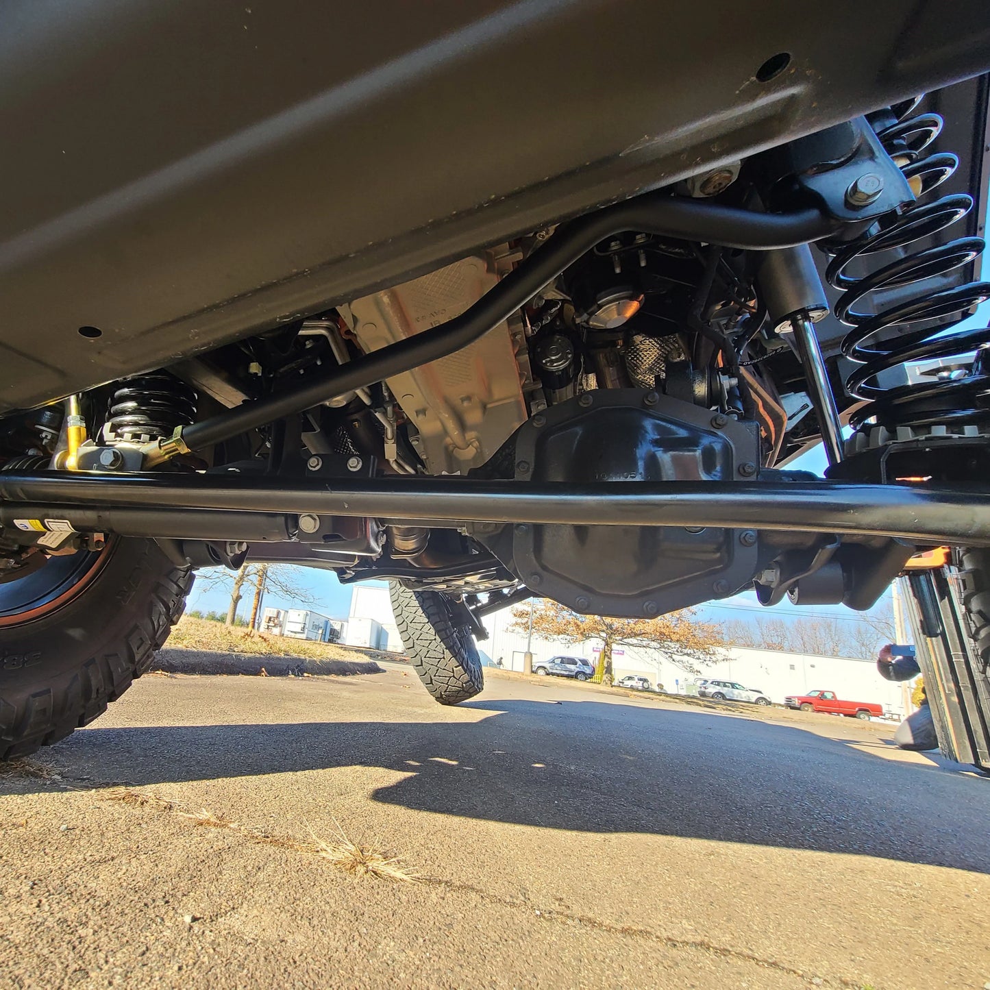 Jeep Adjustable Front Track Bar (2018+ JL & JT) By Clayton Offroad