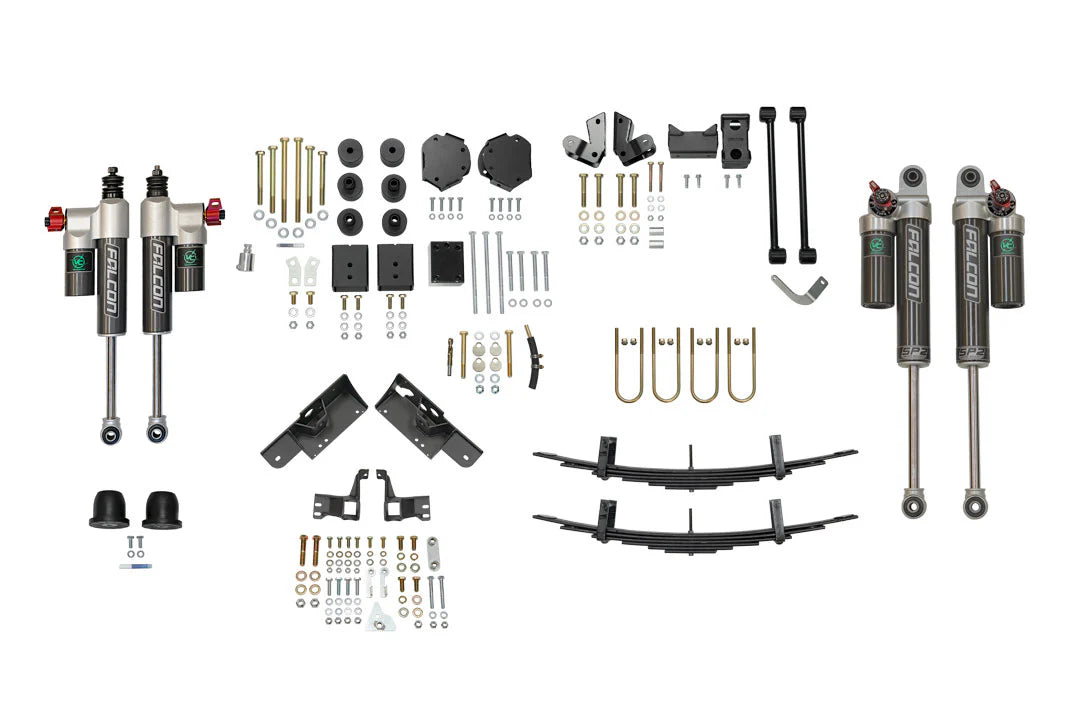 Stage 6.3 2" Lift System (2023+ AWD/4WD Sprinter 2500) by Van Compass