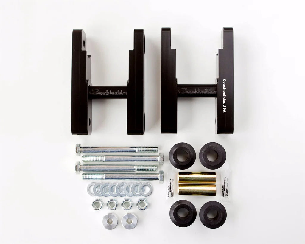 +2” Shackle Kit (Tundra 2007-2021 Including TRD PRO) by Coachbuilder