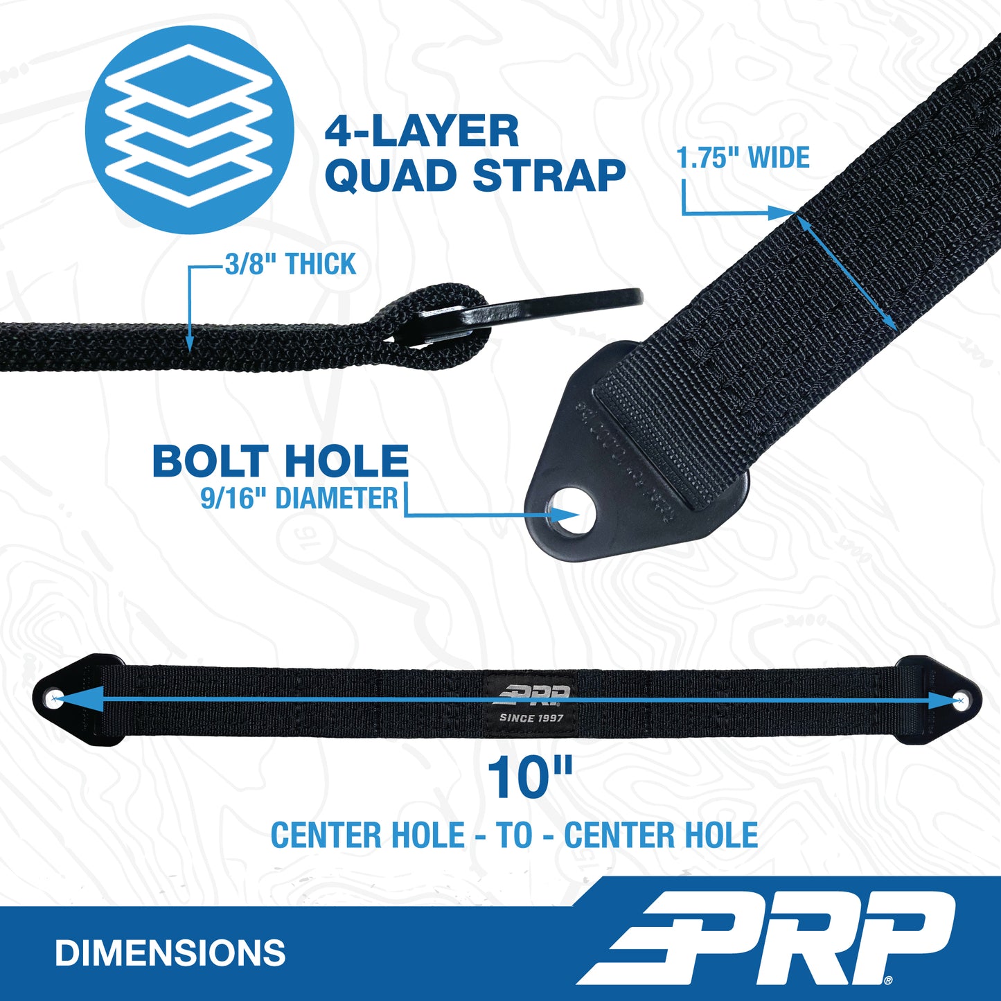 PRP Quad Layered Limit Straps