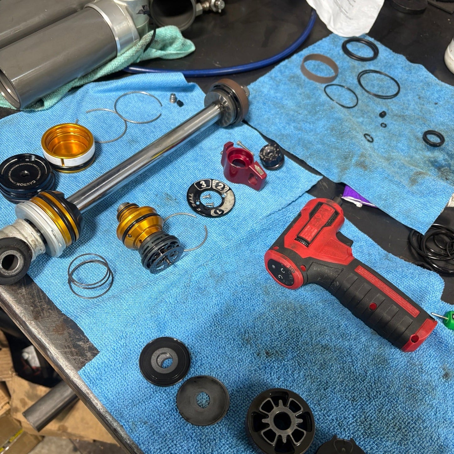 Falcon Shock Rebuild Service for Van Compass Suspension