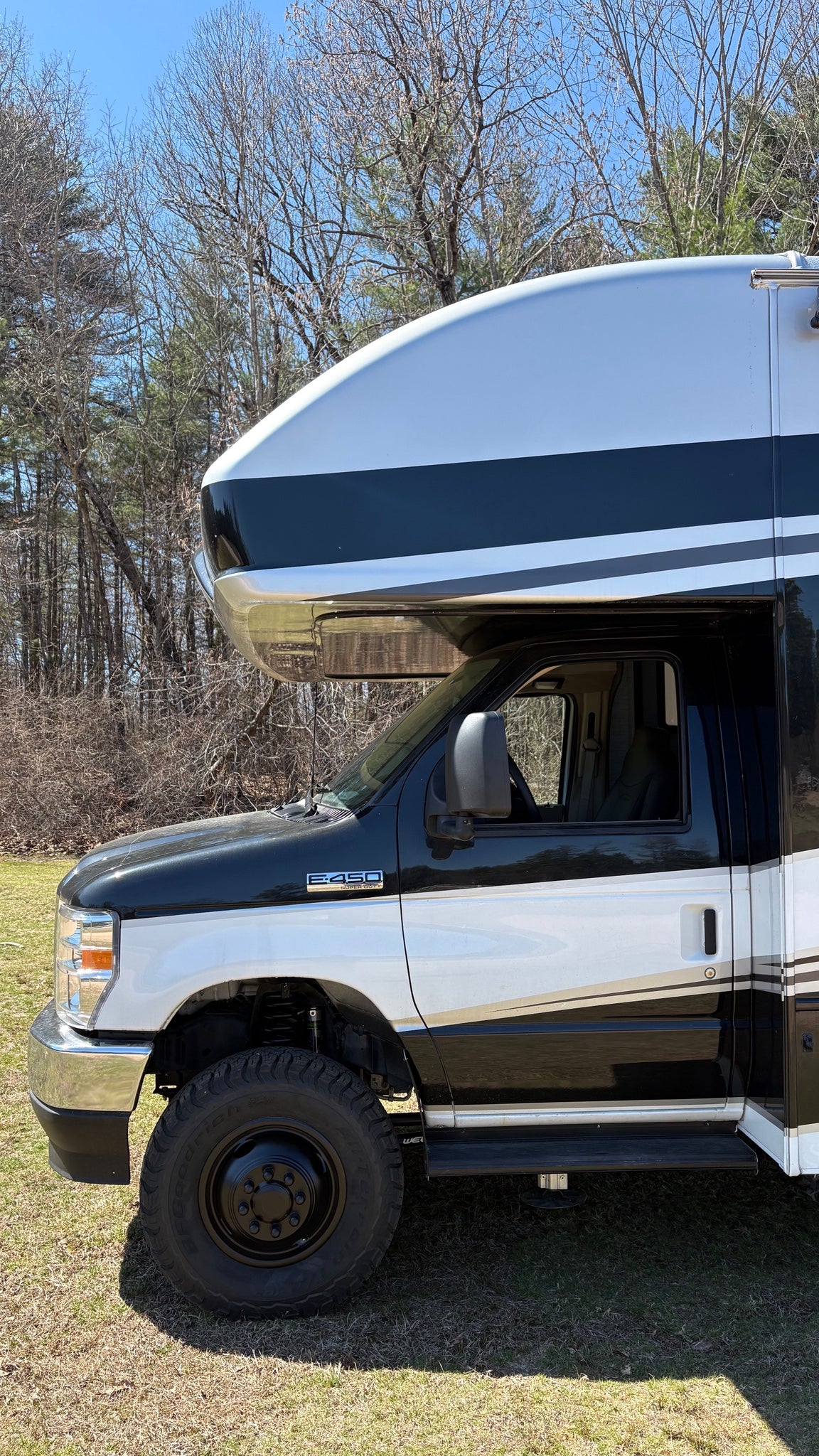 Ford E-Series Class C RV 6‘’ Off Grid Suspension Lift Kit by Weldtec Designs
