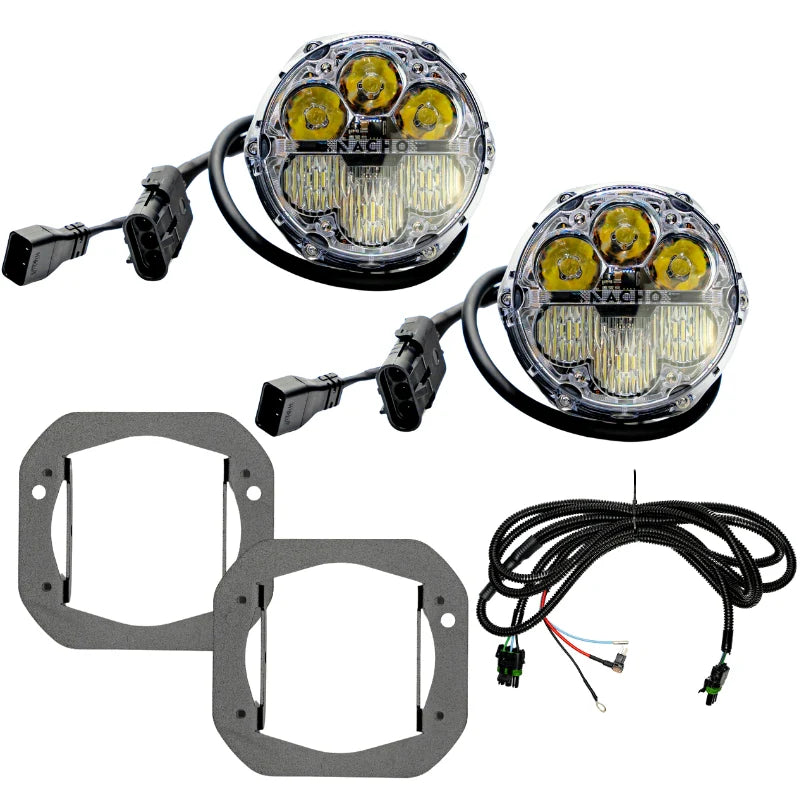 Nacho Offroad JL/JT Plug and Play Fog Kit