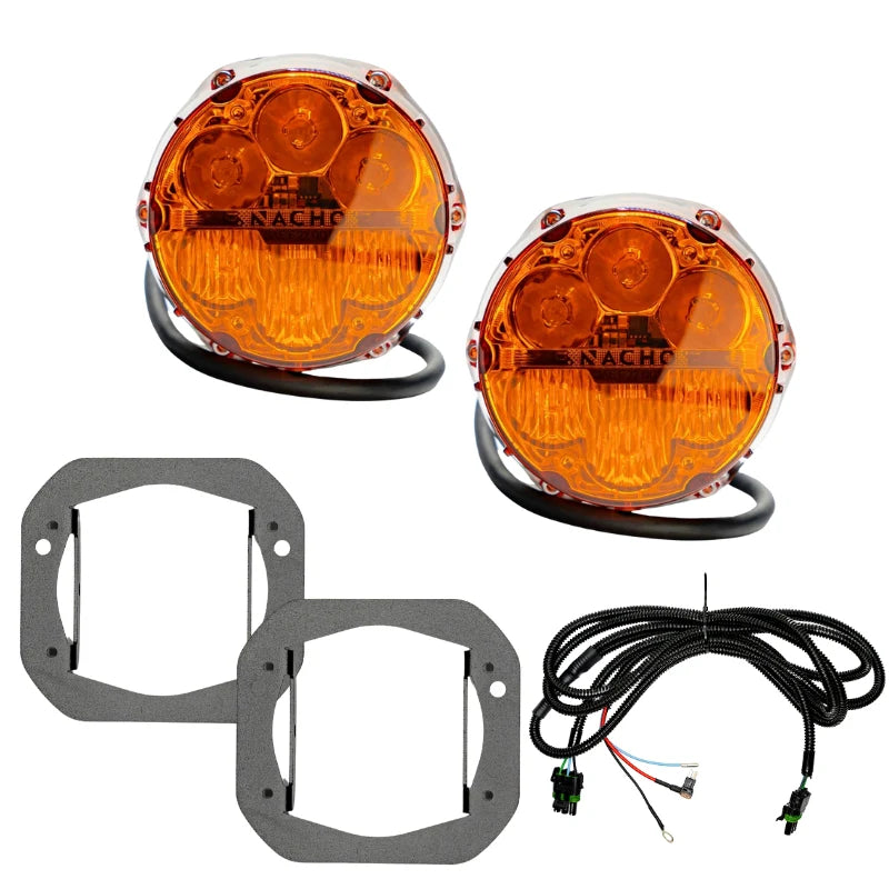 Nacho Offroad JL/JT Plug and Play Fog Kit