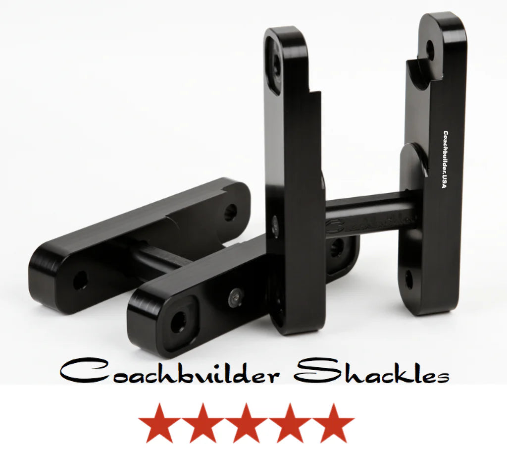 +3” Shackle Kit (Tundra 2007-2021 Including TRD PRO) by Coachbuilder