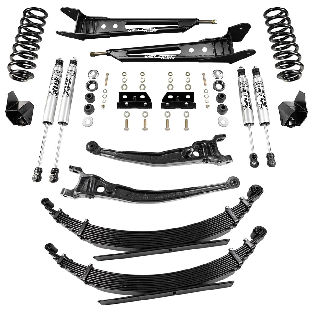 Ford E-Series Class C RV 4‘’ Adventurer Suspension Lift Kit by Weldtec Designs