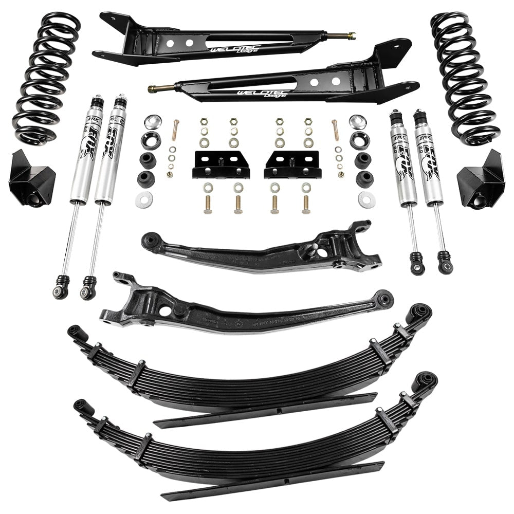 Ford E-Series Class C RV 6‘’ Off Grid Suspension Lift Kit by Weldtec Designs