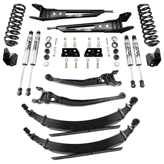 Ford E-Series Class C RV 6‘’ Off Grid Suspension Lift Kit by Weldtec Designs