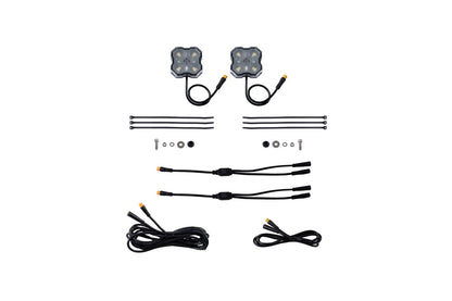 Stage Series Single Color LED Rock Lights by Diode Dynamics (2 pack)
