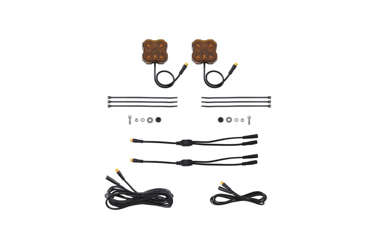 Stage Series Single Color LED Rock Lights by Diode Dynamics (2 pack)