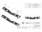 SPRINTER VAN FRONT LIGHT BRACKET - 2 BAJA DESIGNS SQUADRON WHITE LIGHTS & 2 BAJA DESIGNS SQUADRON AMBER LIGHTS KIT (2019+)